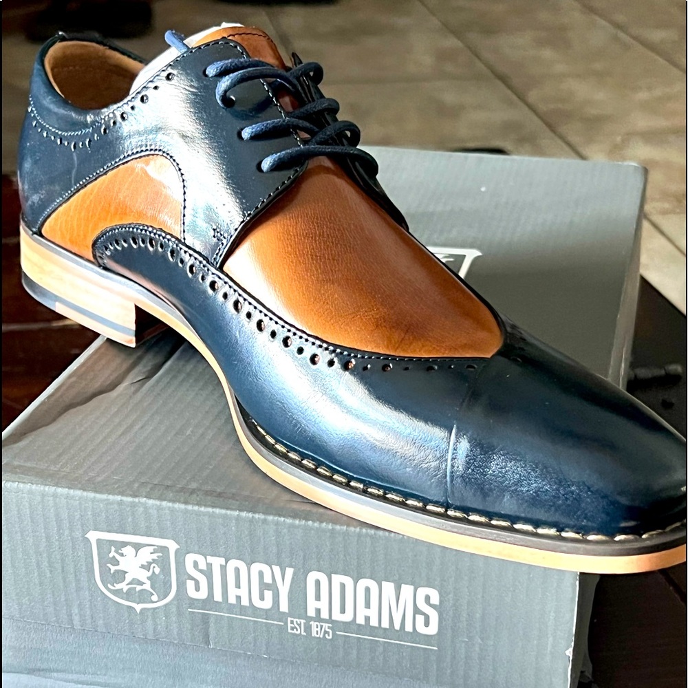 STACY ADAMS Men's Tammany Dress Leather Oxford